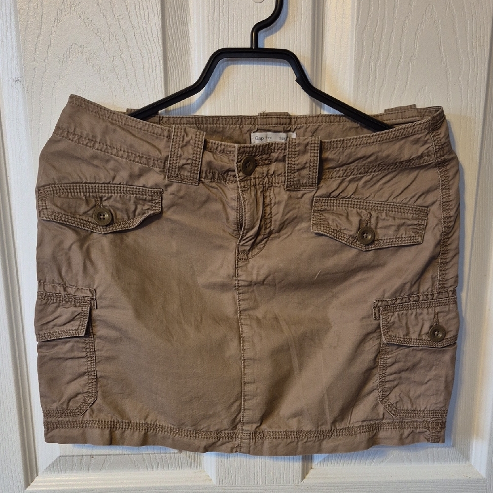 GAP Brown Cargo Skirt
